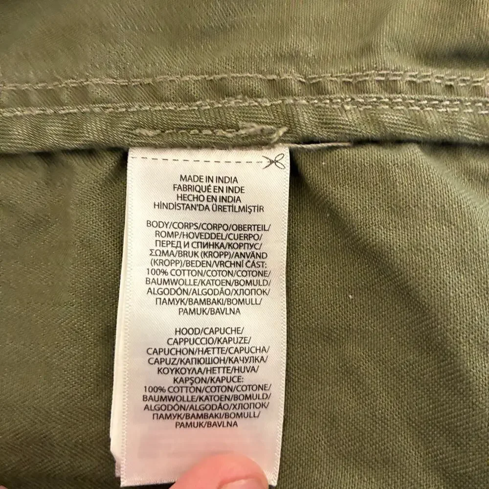 Polo Ralph Lauren M-65 Cotton Herringbone Field Jacket Mens XL Olive Drab
